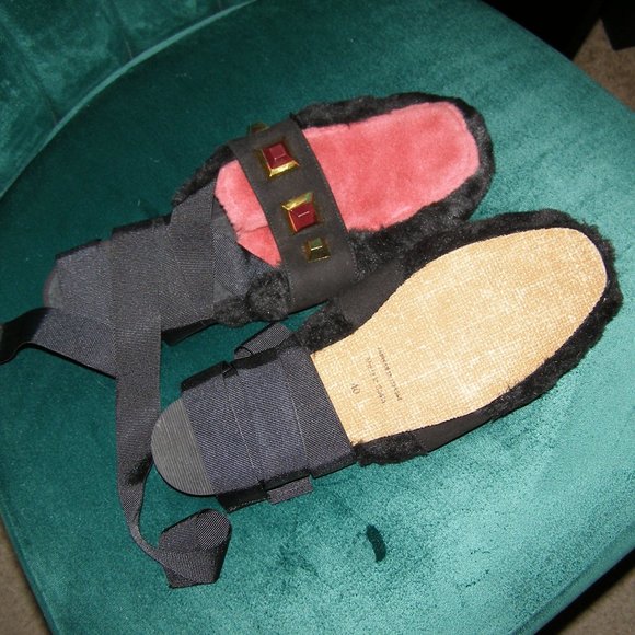 NEW size 9/40 FREE PEOPLE Parisian Wrap Loafers - Picture 5 of 9